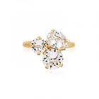 Caroline Svedbom Colette Ring Gold Crystal