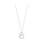 Georg Jensen Offspring Halsband Silver Med 0,08 ct Diamanter