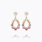 Caroline Svedbom Delia Earrings Gold Pastel Rainbow Combo