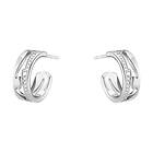 Georg Jensen Fusion Örhängen Vitguld med 0,19 ct Diamanter