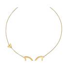 CU Jewellery Butterfly Big Necklace Gold