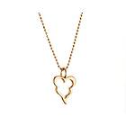 Efva Attling Little Crazy Heart Pendant Gold