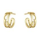 Georg Jensen Fusion Öppet Örhänge Guld