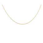 CU Jewellery Letters Anchor Necklace Gold