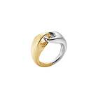 Georg Jensen Reflect Ring Stor Silver/Guld