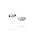 Efva Attling Love Bead Ear Silver – Green Quartz