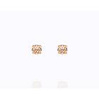 Caroline Svedbom Mini Stud Earrings Gold Light Peach