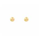 Emma Israelsson Sparkling Globe Earrings Gold