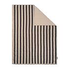 Ferm Living Grand Quiltad Pläd Sand/Black