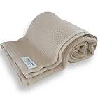 Lovely Linen Filt Bomull 150x220 cm, Natur Natural