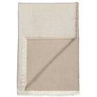 Elvang Venice Pläd Vit/Latte Beige Alpacka (130x190cm)