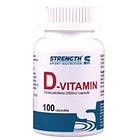 Strength Sport Nutrition D-Vitamiini 100 Kapselit