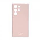 Onsala Samsung Galaxy S23 Ultra Silikon Chalk Pink 5G