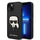 Karl Lagerfeld iPhone 14 Saffiano Head KLHCP14SSAPKHK