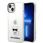 Karl Lagerfeld iPhone 14 Plus Skal Choupette Transparent Body KLHCP14MCTTR