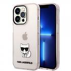 Karl Lagerfeld iPhone KLHCP14XCTTRI 14 Pro Max Transparent Choupette Body