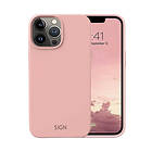 SiGN Liquid för Silicone Case iPhone Rosa 14 Sand Pro