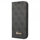 Guess iPhone 14 Plus 4G Gold Logo Svart