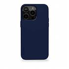 Decoded iPhone 14 Pro Skal Silicone Backcover Navy Peony