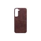 Onsala Mobilecover Brown with Cardpocket Samsung S22 588597