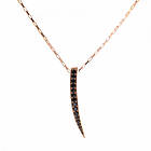 Sif Jakobs Damhalsband P1012-BK-RG (25 cm)