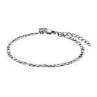 Rosefield Figaro Chain Bracelet Silver JBFCS-J533