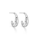 Studio Z Hammered Small Ear Stud Silver 8110355