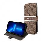 Guess iPhone 4G 13 mini Fodral Stripe Brun