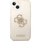 Guess iPhone Big 14 4G Plus Skal Full Glitter Guld