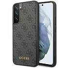 Guess 4G S23 Metal Gold Logo Galaxy Grå S911