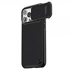 Nillkin iPhone Textured 14 S Pro Max Skal Magnetic Case Svart with Magsafe cover camera Black