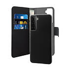 Puro Wallet Detachable Samsung Galaxy S21 FE Svart Fodral 5G