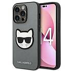 Karl Lagerfeld iPhone 14 Pro Saffiano Choupette Head Patch KLHCP14LSAPCHG