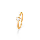 Mads Z Poetry Solitarie Pearl 14 Carat Gold 1543050-52 (ring) Dam 14 kt. guld