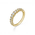 Mads Z Crown Princess Ring 14 kt. Guld m. 0,50 ct.-Ringstorlek 54 Dam 14 kt. guld