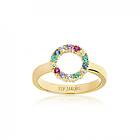 Sif Jakobs Biella Piccolo Multi Ring-Ringstorlek 54 Dam 18 kt. forgyldt 925 sterling sølv