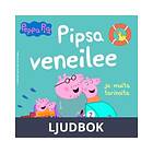 Pipsa Possu veneilee ja muita tarinoita, Ljudbok