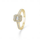 Mads Z Elizabeth Ring 14 kt. Guld m. 0.33 ct.-Ringstorlek 56 Dam 14 kt. guld