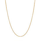 Mads Z Panser Chain Goldplated-40-42-45 cm (halskæde) Unisex 18 kt. forgyldt 925