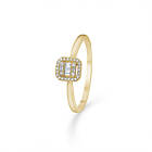 Mads Z Elizabeth Ring 14 kt. Guld m. 0,09 ct.-Ringstorlek 54 Dam 14 kt. guld