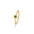 Mads Z Poetry Solitarie Peridot Ring 14 Carat Gold 1546053-54 (ring) Dam 14 kt. guld