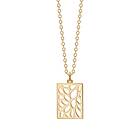 Schultz Jasmin Necklace 18 ct. Goldplated DU-719049-GP