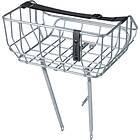 Basil Portland 26-28´´ Cykelkorg Front Chrome Basket 25l Silver 25L