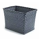 Bonin Square Braid Front Basket Svart