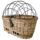 KLICKfix Fastrider Jale Rattan Dogs Front Basket Guld