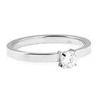 Blomdahl Tiffany CZ White Ring Titan (Storlek: 16mm)