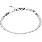 Blomdahl Plain Armbånd Silver