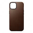 Nomad Modern Apple iPhone 14 Leather Brun Case