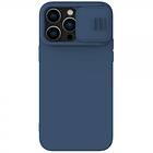 Nillkin iPhone CamShield Magnetic 14 Pro Silicone Case Skal for Blå MagSafe cover with blue camera