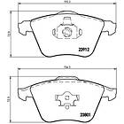 Brembo Bromsbeläggssats, skivbroms P 24 057